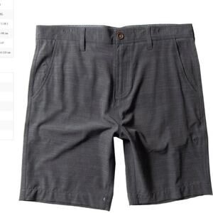 Vissla Mens Fin Rope Hybrid walkshort midnight size 34